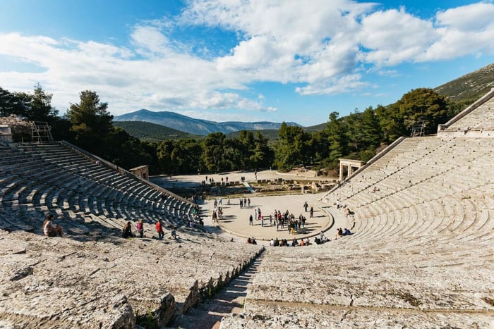 Mycènes, Nauplie et Épidaure : visite en petit groupe au départ d'Athènes