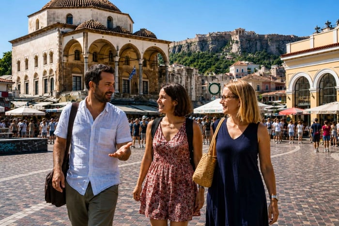 Privat heldagstur i Athen – høydepunkter og skjulte perler