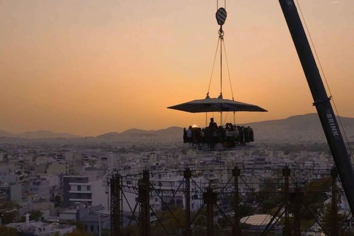 Atenas: Jantar no céu