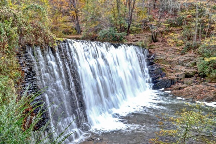 Atlanta: Leie av sprettert til Vickery Falls med egen guide