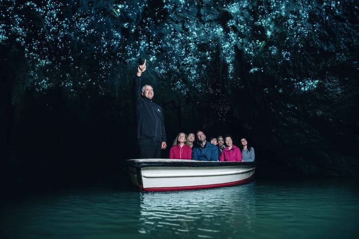 AKL: WAITOMO Glowworm, KIWI Bird, LUNCH & Hamilton Gardens