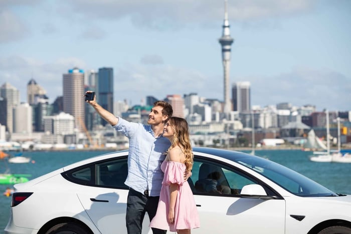 Auckland: GoGuided Auckland City Tour