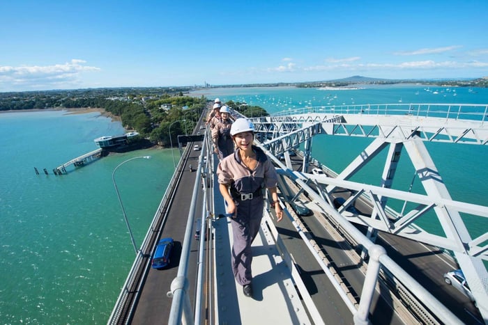 Auckland Harbor Bridge: Bridge Climb