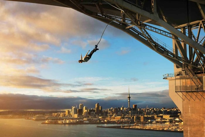 Auckland Harbour Bridge: Bungy