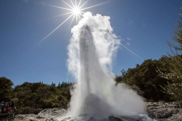 Auckland: Wai-O-Tapu & Wai Ariki Hot Springs Day Tour