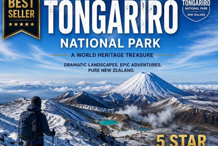 From Auckland - Tongariro National Park Winter Day Trip