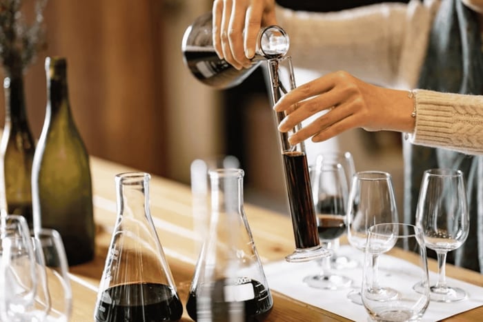 Matakana: Experiência de Mistura de Vinhos com Rosé e Tábua de Queijos