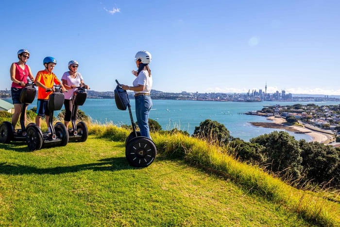Segway to North Head Volcano Summit