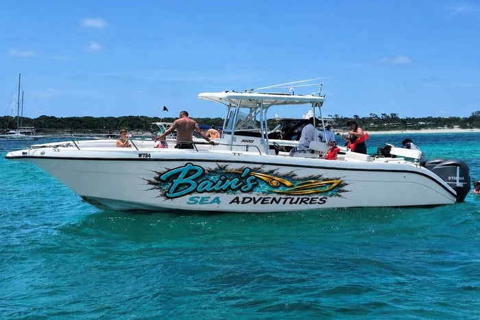 Nassau 2 Island Tour with Swimming Pigs, Snorkeling & Lunch