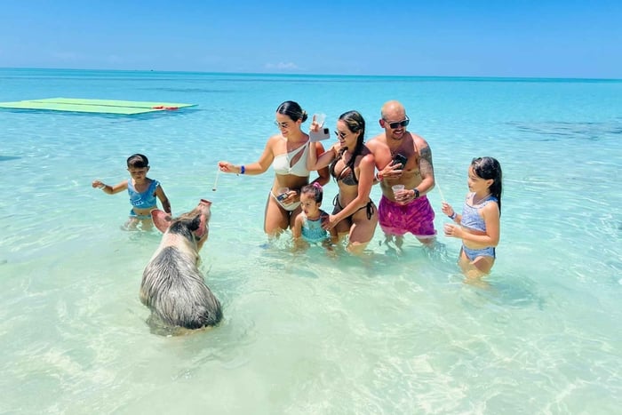 Nassau: passeio pelos Cayos de Exuma com porcos e iguanas