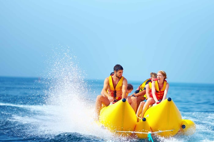 Nassau: Jetski-tur, parasailing og bananbåttur