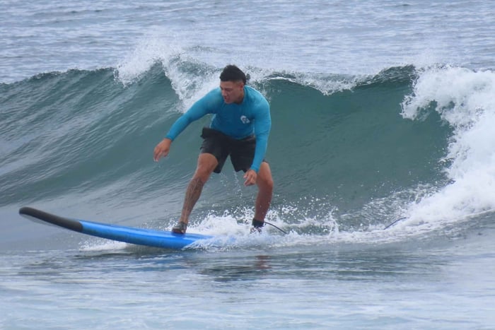 2-Hour Surf Lesson on Nusa Dua Beach