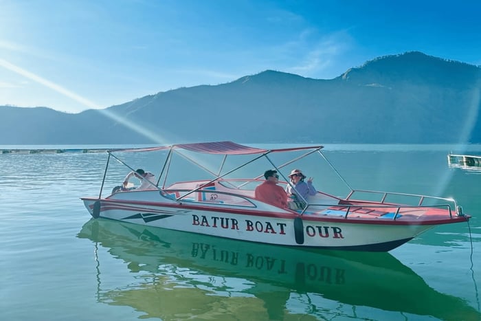All in one, lake batur boat tour and mount batur activities