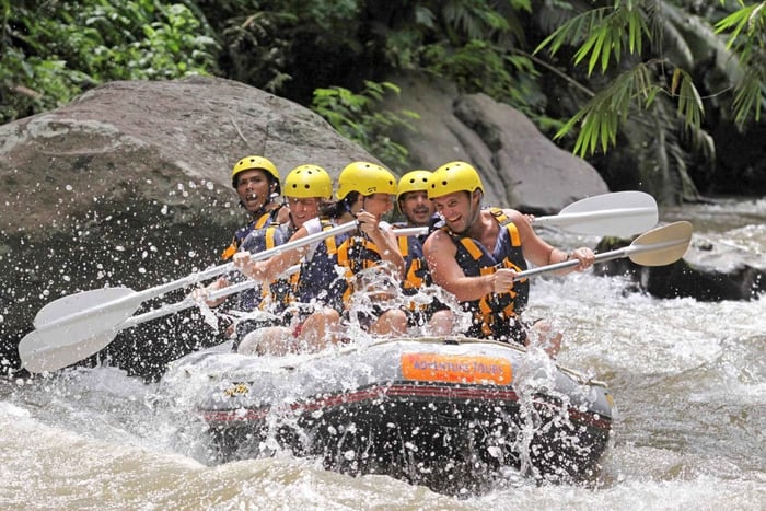 Ayung River Premium White Water Rafting with Lunch