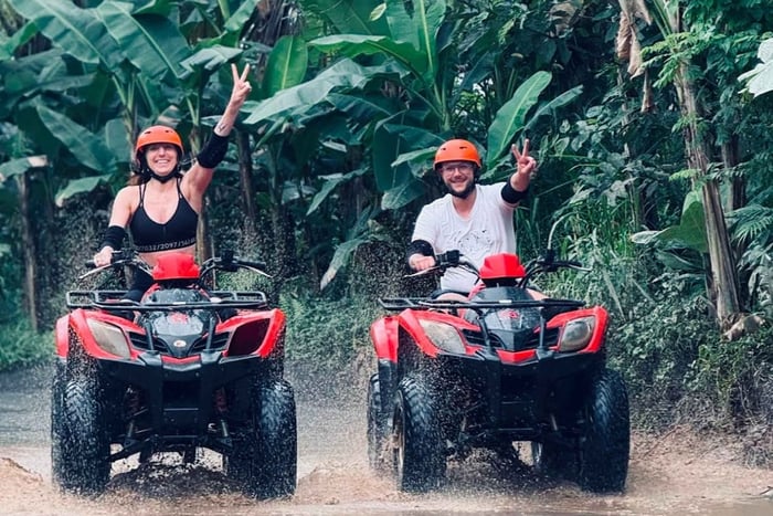 Bali: Ubud ATV Quad Bike, Jungle Swing & Rice Terrace Tour