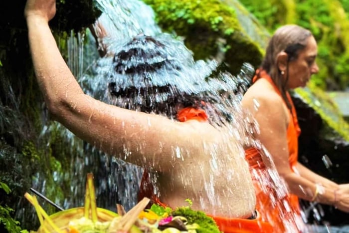 Balinese Water Purification Experience with Pejati
