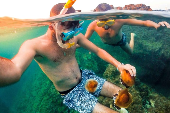 Blue Lagoon & Tanjung Jepung Snorkeling with GoPro