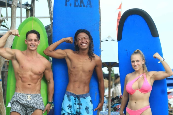 Canggu : cours de surf de 2 heures avec un moniteur professionnel