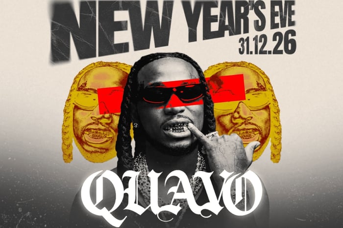 Canggu: Atlas Beach Club nyttårsfest med Quavo live (31. des)