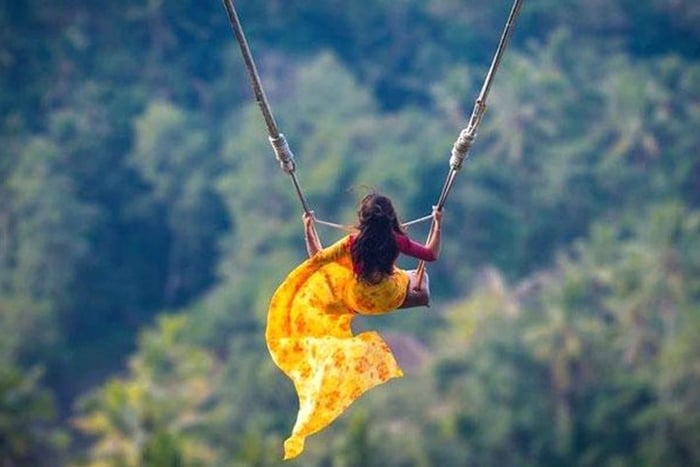 Bali, Uluwatu Biljett till Uluwatu Swing äventyr på klippan