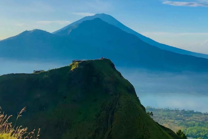Depuis Sidemen : randonnée sur le mont Batur au lever du soleil à 1 717 m d'altitude