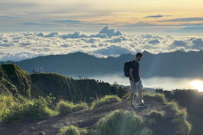 Z Ubud: Wędrówka na górę Batur z gorącymi źródłami