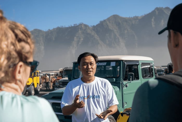 Yogyakartasta tai Balilta: Bromo Ijen 3 päivän retki kuljetuksella