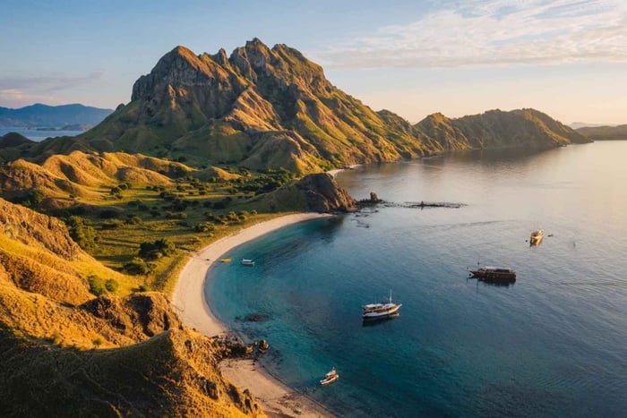 Heldagsbådtur i Komodo Nationalpark