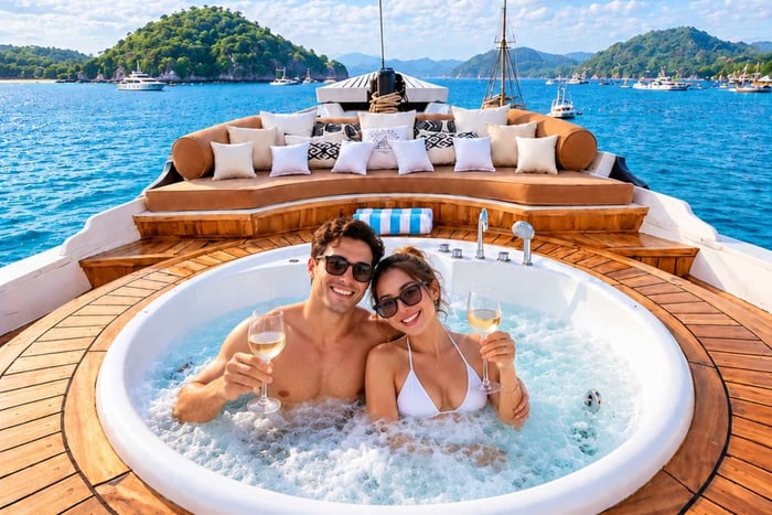 Labuan Bajo: 3-Day Komodo Cruise on Luxury Boat SF, All Fees