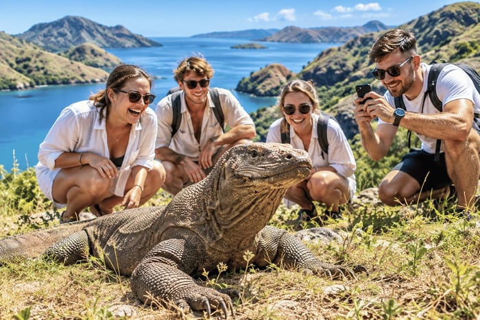 Labuan Bajo : excursion au parc de Komodo avec 8 arrêts et croisière au coucher du soleil