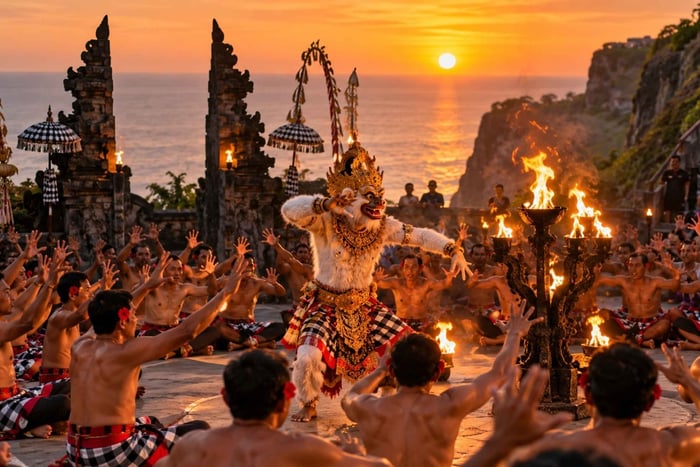 Melasti Beach Kecak Dance Ticket