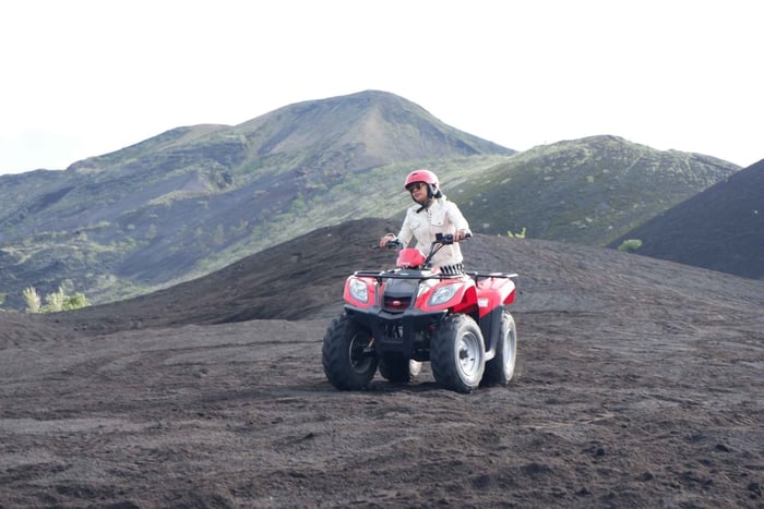 Mount Batur Quad Bike Tour and Natural Hot Springs