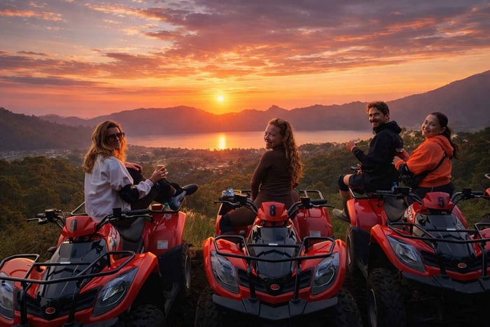 Mount Batur Sunrise ATV Adventure & Waterfall Tour