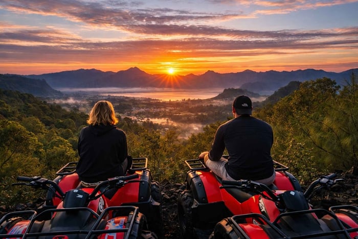 Mount Batur Sunrise ATV Quad Bike with Breakfast