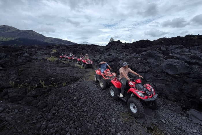 Mt Batur Black Lava ATV, Rice Terrace & Alas Harum