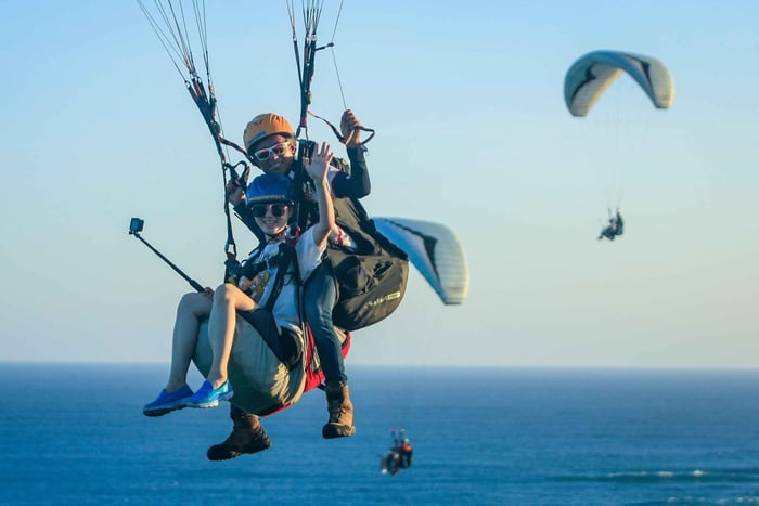 Nusa Dua Tandem Paragliding with Certified Pilot