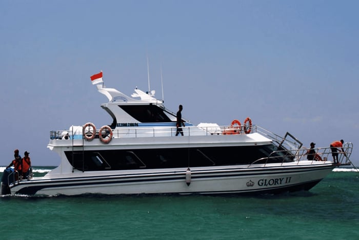 biglietto di trasferimento in barca veloce di sola andata per Nusa Lembongan
