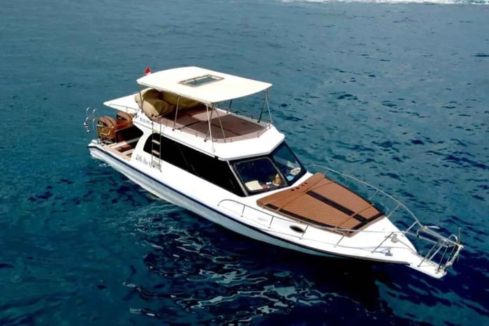 Nusa Penida: Privat yacht med snorkling ved Manta Point