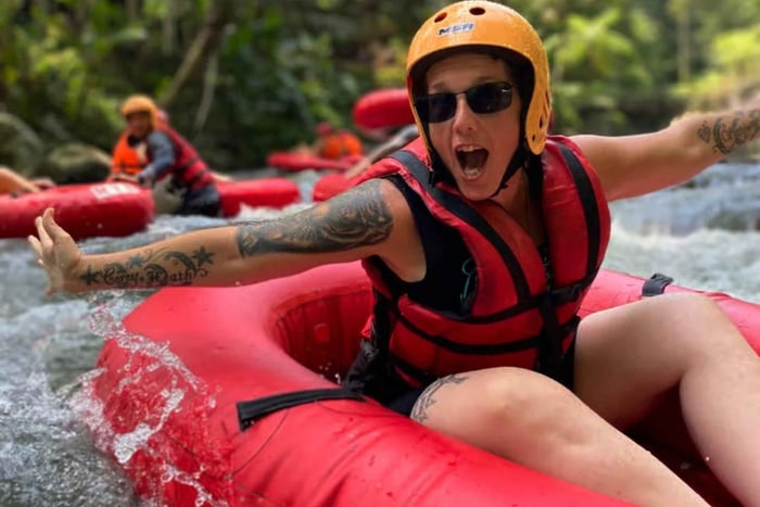 Pakerisan River Tubing with Lunch & Hotel Transfer