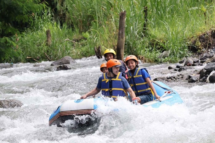 Telaga Waja rafting og ATV-eventyr