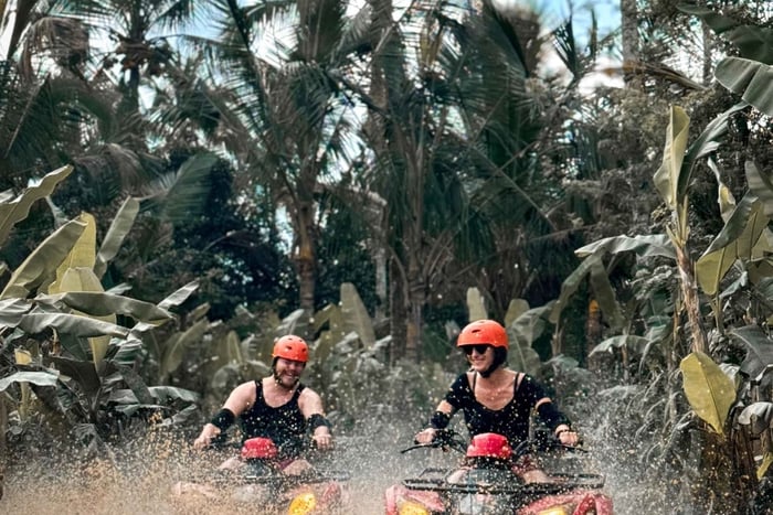 Ubud: excursão guiada de aventura em quadriciclo ATV