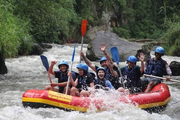 Ubud, rafting por el río Ayung
