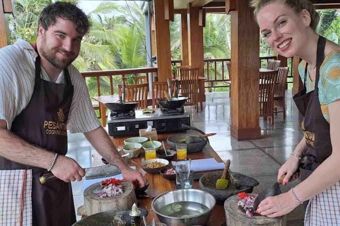 Ubud:Balinese Cooking Class 11 Dish&Market Tour with Tranfer