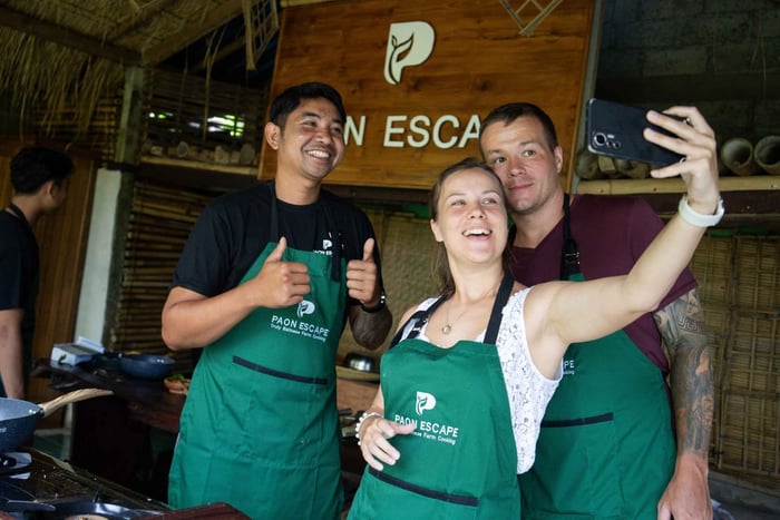 Ubud: Balinese Cooking Class with Garden Harvest