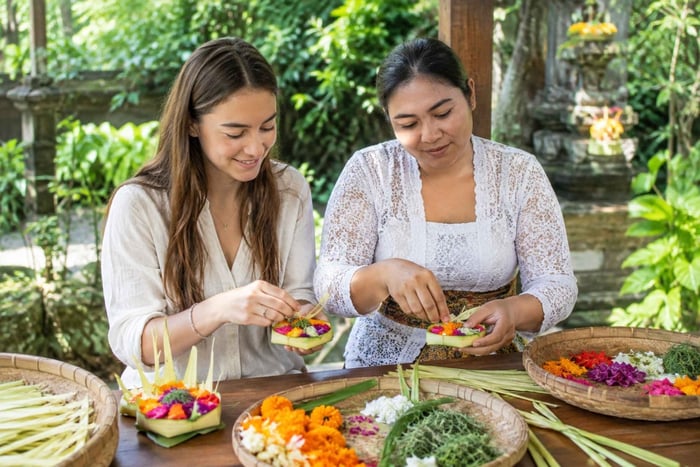 Ubud: Canang Sari Making & The Spiritual Essence of Bali