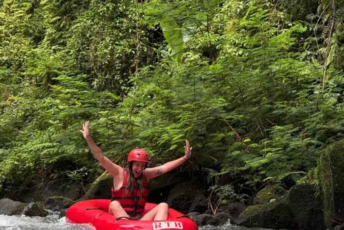 Ubud: Hidden Canyon River Tubing & Jungle Adventure