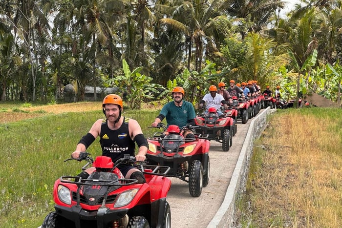 Ubud: River Cave Tubing Adventure & Gorilla ATV Quad Bike