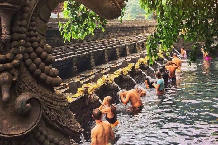 Ubud: tempel, waterval, rijstterras, markt en paleis