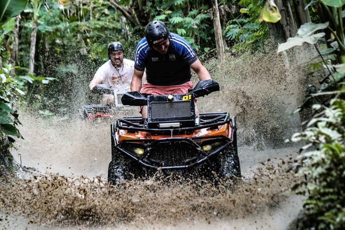 Ubud: Ultimat 350CC ATV fyrhjuling och balinesiskt spa