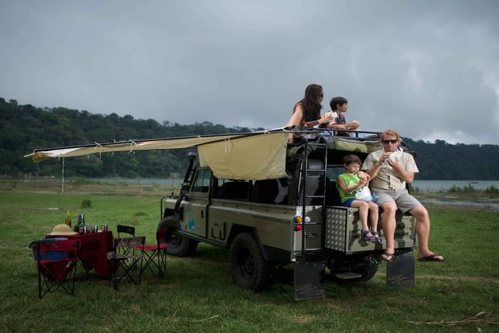 Bali Norte: Jeep 4x4 Privado Guiado, Ciclismo y Aguas Termales